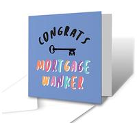 The Victorian Printing Co - Congrats Mortgage W*nker - Funny New Home Card