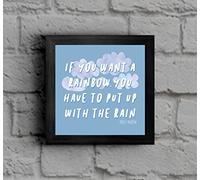 The Victorian Printing Co - Dolly Parton Quote - Birthday Framed Print, Black Frame