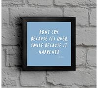 The Victorian Printing Co - Dr Seuss Quote - Birthday Framed Print, Black Frame
