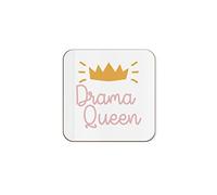The Victorian Printing Co - Drama Queen - Single Coaster