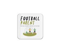 The Victorian Printing Co - Football Parent Definition - Funny Mum Dad Sport Single Coaster