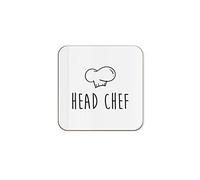 The Victorian Printing Co - Head Chef - Birthday Single Coaster
