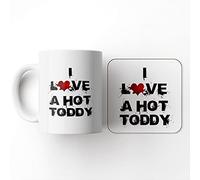 The Victorian Printing Co - I Love Drink - A Hot Toddy - Mug and Coaster Set