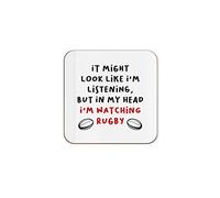 The Victorian Printing Co - In My Head I'm Watching Rugby - Single Coaster