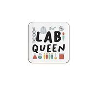 The Victorian Printing Co - Lab Queen - Science Technician Single Coaster