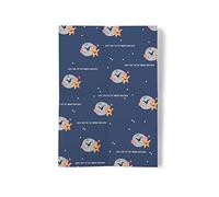 The Victorian Printing Co - Love You To The Moon And Back - Large Funny Mother's Day Wrapping Paper, 1