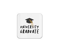 The Victorian Printing Co - University Graduate - Graduation Student Single Coaster