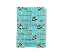 The Victorian Printing Co - You're My Sunshine - Large Valentines Wrapping Paper, 1