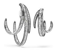 The Vienna Collection ear cuff set (3), Feather, Ruthenium plated