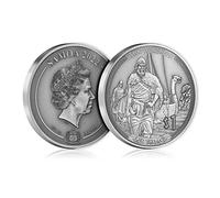 The Vikings Collection Limited Edition 0.5 oz Solid Silver Coin - Erik The Red