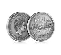 The Vikings Collection Limited Edition 0.5 oz Solid Silver Coin - Ship Burial