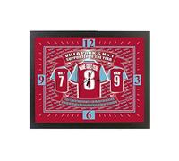 The Villa Personalised Football Shirt Clock Team-Aston Gift