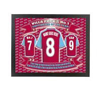 The Villa Personalised Football Shirt Picture Team-Aston Gift