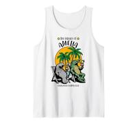 The Village of Amelia TV Manatee Alligator Design Tank Top