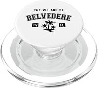 The Village of Belvedere Classic Style Palm Trees Design PopSockets PopGrip for MagSafe