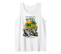 The Village of Bonita TV Manatee Alligator Design Tank Top
