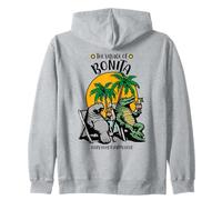 The Village of Bonita TV Manatee Alligator Design Zip Hoodie