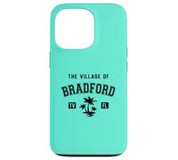 The Village of Bradford Classic Style Palm Trees Design Case for iPhone 13 Pro