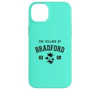 The Village of Bradford Classic Style Palm Trees Design Case for iPhone 14 Plus