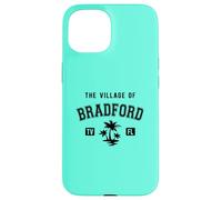 The Village of Bradford Classic Style Palm Trees Design Case for iPhone 15