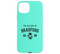 The Village of Bradford Classic Style Palm Trees Design Case for iPhone 15 Plus