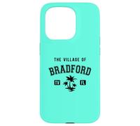 The Village of Bradford Classic Style Palm Trees Design Case for iPhone 15 Pro