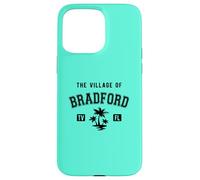 The Village of Bradford Classic Style Palm Trees Design Case for iPhone 15 Pro Max