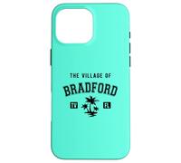 The Village of Bradford Classic Style Palm Trees Design Case for iPhone 16 Pro Max