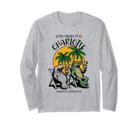 The Village of Charlotte TV Manatee Alligator Design Long Sleeve T-Shirt