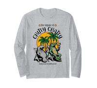 The Village of Chitty Chatty TV Manatee Alligator Design Long Sleeve T-Shirt