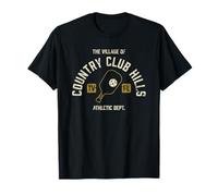 The Village of Country Club Hills Distressed Design T-Shirt