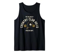 The Village of Country Club Hills Distressed Design Tank Top