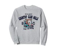 The Village of Country Club Hills Golf Cart Design Sweatshirt