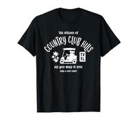 The Village of Country Club Hills TV FL Golf Cart Design T-Shirt