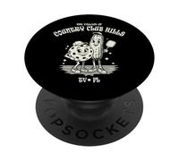 The Village of Country Club Hills TV FL Pickleball Design PopSockets Adhesive PopGrip