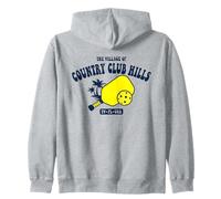 The Village of Country Club Hills TV FL Pickleball Design Zip Hoodie