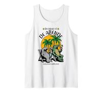 The Village of De Allende TV Manatee Alligator Design Tank Top