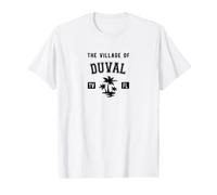 The Village of Duval Classic Style Palm Trees Design Value Graphic T-Shirt