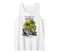 The Village of Duval TV Manatee Alligator Design Tank Top