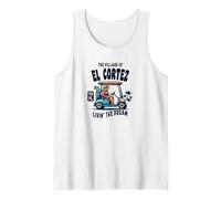 The Village of El Cortez Golf Cart Design Tank Top