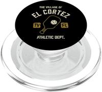 The Village of El Cortez Pickleball Distressed Design PopSockets PopGrip for MagSafe