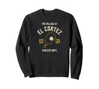 The Village of El Cortez Pickleball Distressed Design Sweatshirt