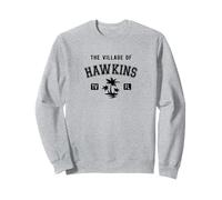 The Village of Hawkins Classic Style Palm Trees Design Sweatshirt