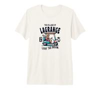 The Village of LaGrange Golf Cart Design Premium T-Shirt