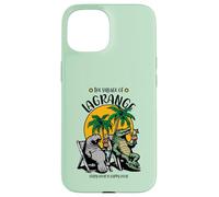 The Village of LaGrange TV Manatee Alligator Design Case for iPhone 15