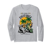 The Village of LaGrange TV Manatee Alligator Design Long Sleeve T-Shirt