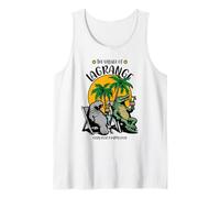The Village of LaGrange TV Manatee Alligator Design Tank Top