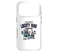 The Village of Liberty Park Golf Cart Design Case for iPhone 17 Pro