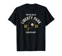 The Village of Liberty Park Pickleball Distressed Design T-Shirt