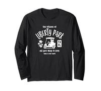 The Village of Liberty Park TV FL Golf Cart Design Long Sleeve T-Shirt